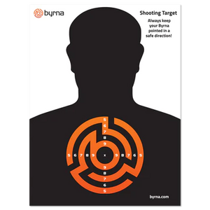 BYRNA TARGET - 18X21 POSTER (SET OF 5)